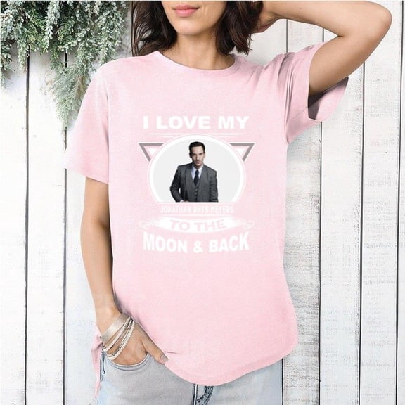 I Love My Jonathan Rhys Meyers Actor Tudors Vikings Fan T-Shirt, for men & women, up to size 5XL