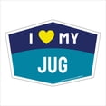 thumbnail image 1 of I Love My Jug Hexagon Shaped Magnet, 1 of 3