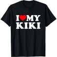 thumbnail image 1 of I Love My Kiki Heart Family T-Shirt, 1 of 3