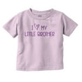thumbnail image 1 of I Love My Little Brother Big Sibling Toddler Boy Girl T Shirt Infant Toddler Brisco Brands 12M, 1 of 6