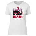 thumbnail image 1 of I Love My Mam Red Colored Tee Men's -Image by Shutterstock, 1 of 4