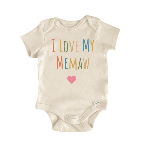 I Love My Memaw - Baby Bodysuit