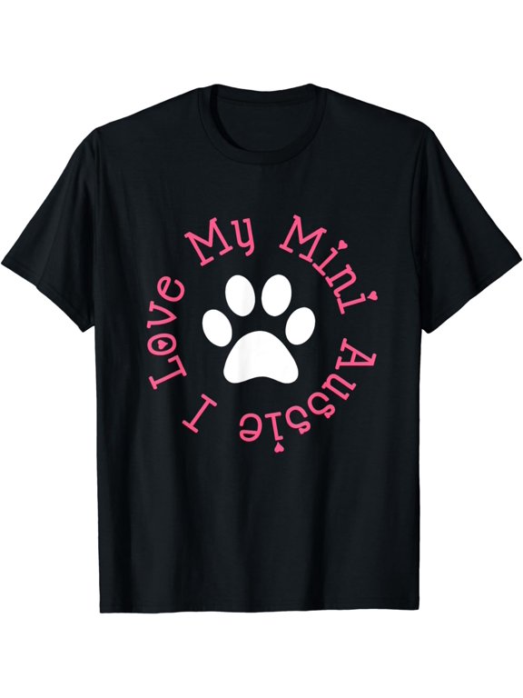 I Love My Mini Aussie - Australian Shepherd Dog Owner T-Shirt