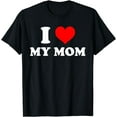 thumbnail image 1 of I Love My Mom Retro Groovy Mom Life Mama Happy Mother's Day T-Shirt, 1 of 4