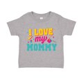 thumbnail image 1 of I Love My Mommy '80s Retro Toddler T-Shirt 2T Athletic Heather, 1 of 3