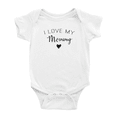 thumbnail image 1 of I Love My Mommy Cute Baby Jumpsuits Newborn ClothesUnisex, 1 of 5