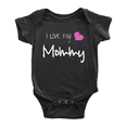 thumbnail image 1 of I Love My Mommy Cute Baby Outfits For Boy Girl Clothing Gift, 1 of 5