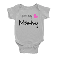 thumbnail image 1 of I Love My Mommy Cute Baby Outfits For Boy Girl Clothing Gift, 1 of 5