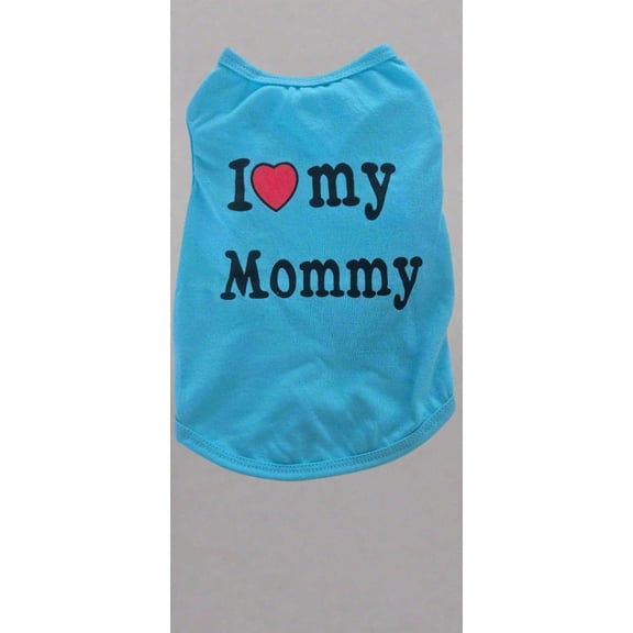 I Love My Mommy Dog Tee