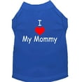 thumbnail image 1 of Pet Dog  Cat Shirt Screen Printed, "I Love My Mommy", 1 of 10