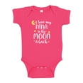 thumbnail image 1 of I Love My Nina To The Moon And Back Baby Bodysuit One Piece 6 mo Cyber Pink, 1 of 3