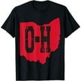 thumbnail image 1 of I Love My Ohio Home Script Ohio Buckeye State T-Shirt, 1 of 4