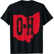 I Love My Ohio Home Script Ohio Buckeye State T-Shirt