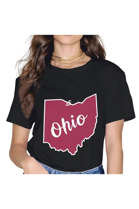 I Love My Ohio Home Script Ohio T-Shirt