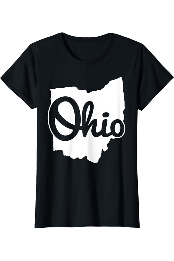 I Love My Ohio Home Script Ohio TShirt Buckeye State Shirt