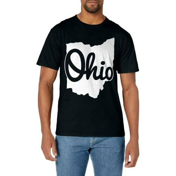 I Love My Ohio Home Script Ohio TShirt Buckeye State Shirt