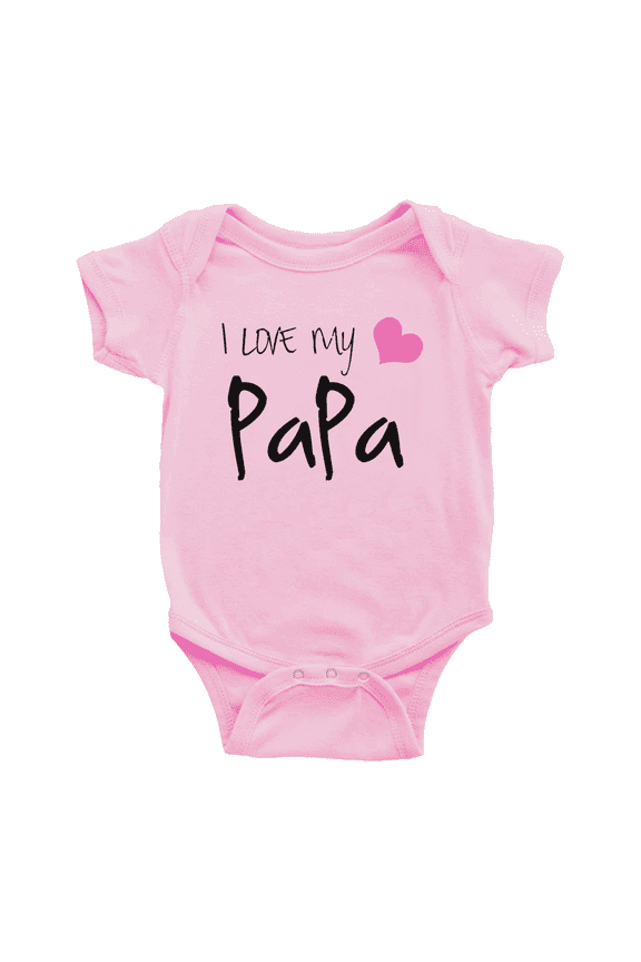 I Love My PaPa Cute Baby One-pieces For Boy Girl Unisex