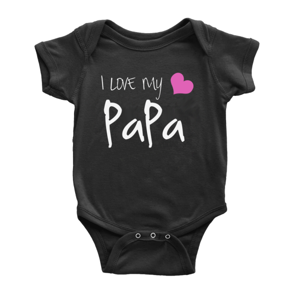 I Love My PaPa Cute Baby One-pieces For Boy Girl Unisex