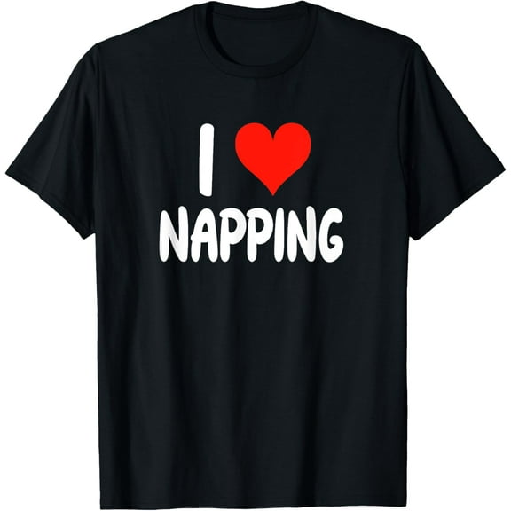 I Love My Pajamas - Heart - Funny Cute Sleep Nap Napping T-Shirt100% cotton