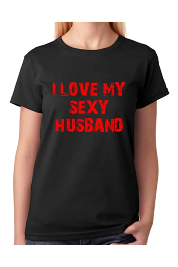 I Love My Sexy Partner Graphic TShirt Romantic Valentine Humor Gift,for unisex up to size 5XL