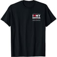 thumbnail image 1 of I Love My Sister - I Heart My Sister T-Shirt, 1 of 4