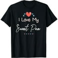 thumbnail image 1 of I Love My Sweet Pea Cute Mothers Day T-Shirt Gift T-Shirt, 1 of 3
