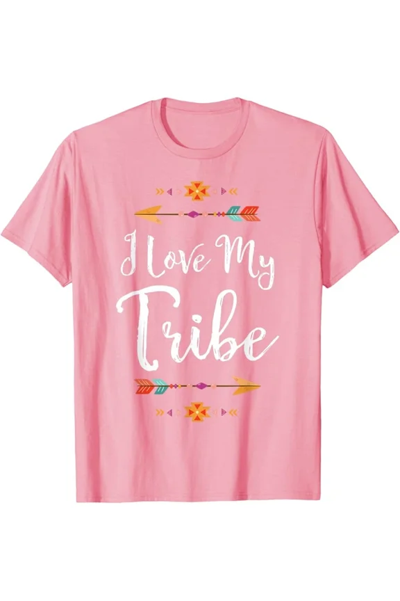 I Love My Tribe Sweet Teacher Appreciation T-Shirt Unisex S-5XL Hot Trending Shirt, Vintage Birthday Gift