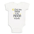 thumbnail image 1 of I Love My Tutu To The Moon And Back Baby Bodysuit One Piece 18 mo White, 1 of 3