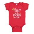 thumbnail image 1 of I Love My Tutu To The Moon And Back Baby Bodysuit One Piece 6 mo Red, 1 of 3