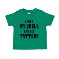 thumbnail image 1 of I Love My Uncle And His Tattoos Toddler T-Shirt 5/6T Kelly Green, 1 of 3