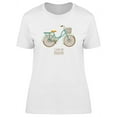 thumbnail image 1 of I Love My Vintage Bicycle T-Shirt Women -Image by Shutterstock, Female 3X-Large, 1 of 2