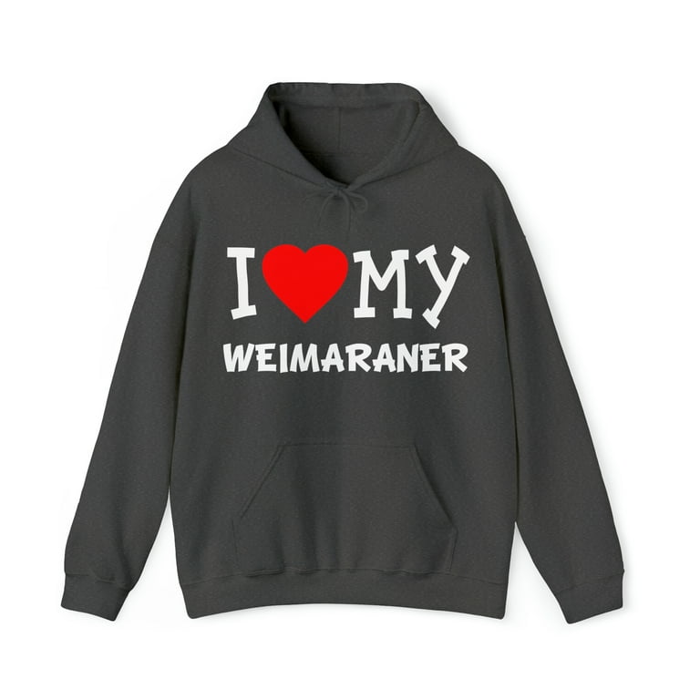 Weimaraner hoodie hotsell