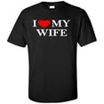 thumbnail image 1 of I Love My Wife T-Shirt, 1 of 2