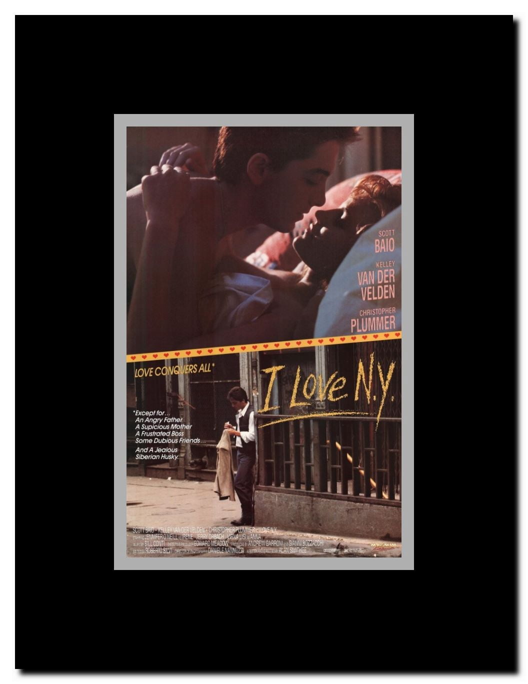 I Love N.Y. Framed Movie Poster