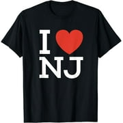NJ LOGO Tシャツ SIZE：M I-Love-NJ-Heart-T-Shirt-for-