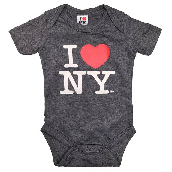 I Love NY Baby Bodysuit Officially Licensed Infant Snapsuit