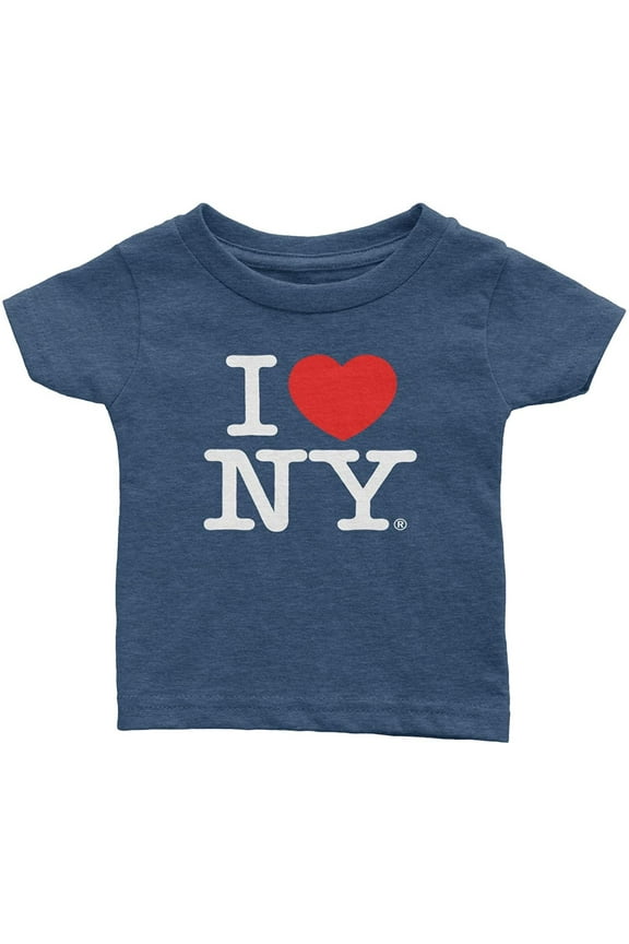 Baby Tee Infant T-Shirt Officially Licensed Heather Denim, 6M