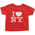 thumbnail image 1 of I Love NY Baby Tee Infant T-Shirt Officially Licensed Red, 24M, 1 of 1
