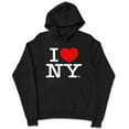 thumbnail image 1 of I Love NY Kids Hoodie Officially Licensed Sweatshirt Youth Black, XS, 1 of 3