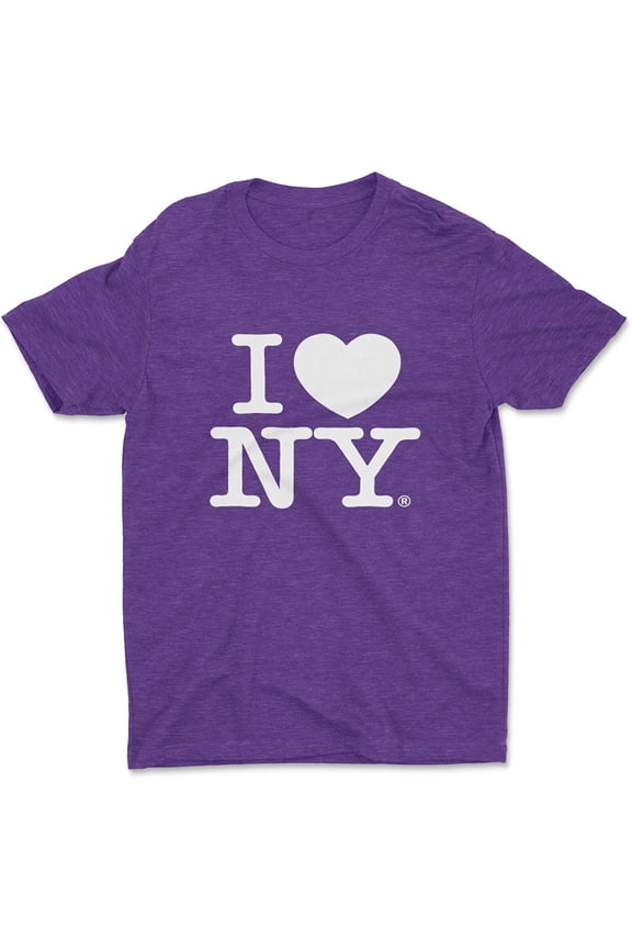 Kids T-Shirt Officially Licensed Youth Unisex Tees Heather Purple, Medium