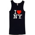 thumbnail image 1 of I Love NY Ladies Tank Top - Size: Ladies Large Fitted - Color: Black, 1 of 1