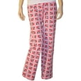 thumbnail image 1 of I Love NY Lounge Pants Pajama Bottoms New York Sleepwear Light Pink, XS, 1 of 1