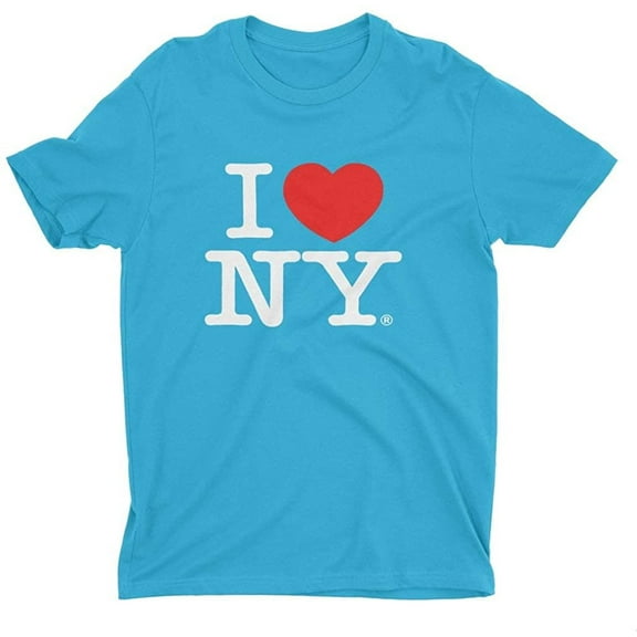 I Love NY Men's Unisex Tee Officially Licensed T-Shirt
