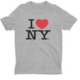 thumbnail image 1 of I Love NY Men's Unisex Tee Officially Licensed T-Shirt, 1 of 11