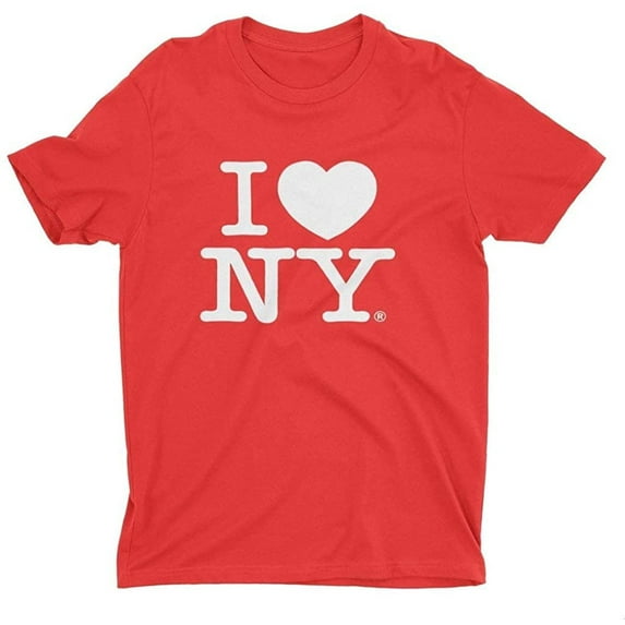 I Love NY Men's Unisex Tee Officially Licensed T-Shirt