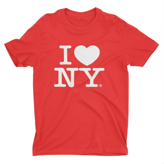 I Love NY Men's Unisex Tee Red, 3XL