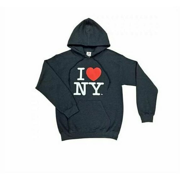I Love NY New York Hoodie Screen Print Heart Sweatshirt Sweatshirt NYC