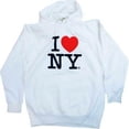 thumbnail image 1 of I Love NY New York Hoodie Screen Print Heart Sweatshirt Sweatshirt NYC, 1 of 1