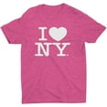 thumbnail image 1 of I Love NY Retro Vintage Tees Men's Unisex Tee Officially Licensed T-Shirt, 1 of 8