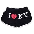 thumbnail image 1 of I Love NY Summer Shorts Ladies Black S, 1 of 4